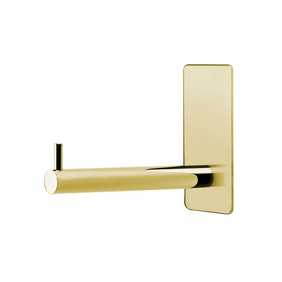 Base 200 Spare Paper Holder - Polished Brass in the group Bathroom Accessories / All Bathroom Accessories / Toilet Roll Holder at Beslag Online (605209-21)