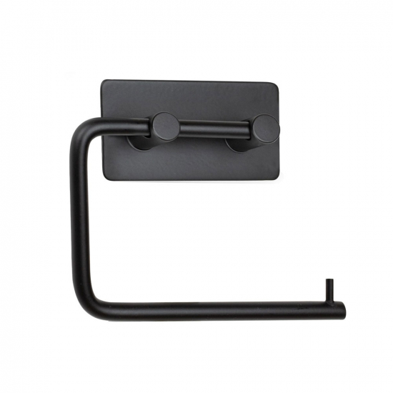 Base 200 Toilet Roll Holder - Matte Black in the group Bathroom Accessories / All Bathroom Accessories / Toilet Roll Holder at Beslag Online (605226-21)