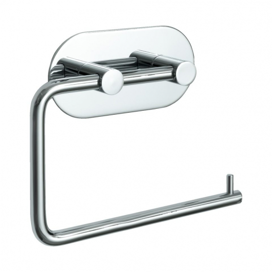 Base 100 Toilet Roll Holder - Chrome in the group Bathroom Accessories / All Bathroom Accessories / Toilet Roll Holder at Beslag Online (60601-21)