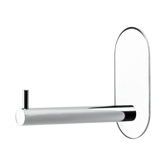 Base 100 Spare Paper Holder - Chrome in the group Bathroom Accessories / All Bathroom Accessories / Toilet Roll Holder at Beslag Online (606021-21)