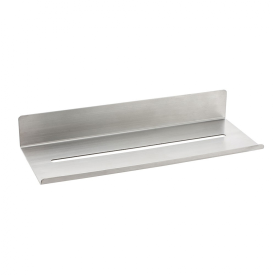 Base Shelf - Brushed Stainless Steel in the group Bathroom Accessories / All Bathroom Accessories / Bathroom Shelves at Beslag Online (606061-41)