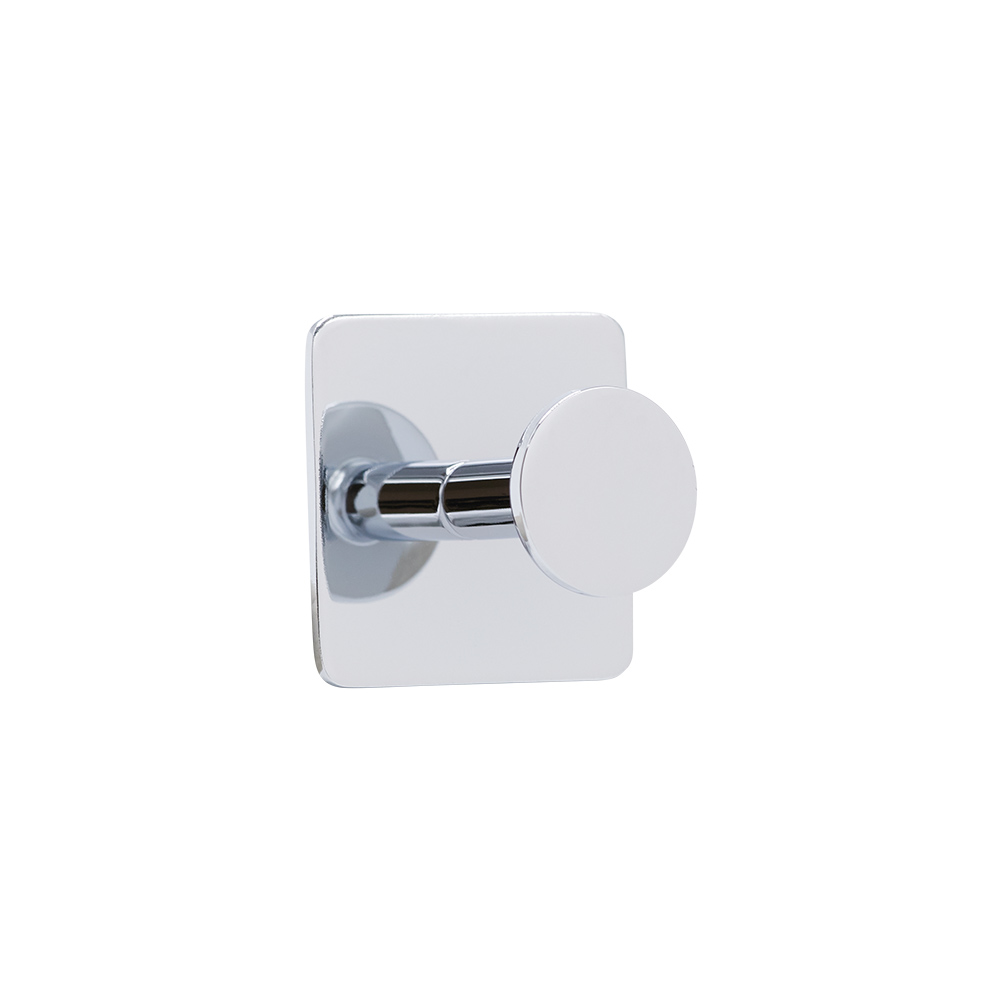 Towel Hook Base 210 1-Hook - Chrome in the group Bathroom Accessories / All Bathroom Accessories / Self Adhesive Hooks  at Beslag Online (61402-21)