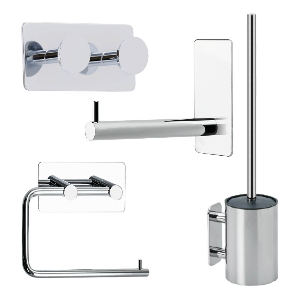 Bathroom Kit Base 210 - Chrome in the group Bathroom Accessories at Beslag Online (61412-K)