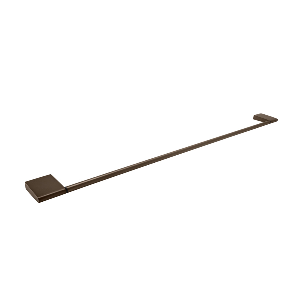 Towel Rail Flow - Burnished Brass