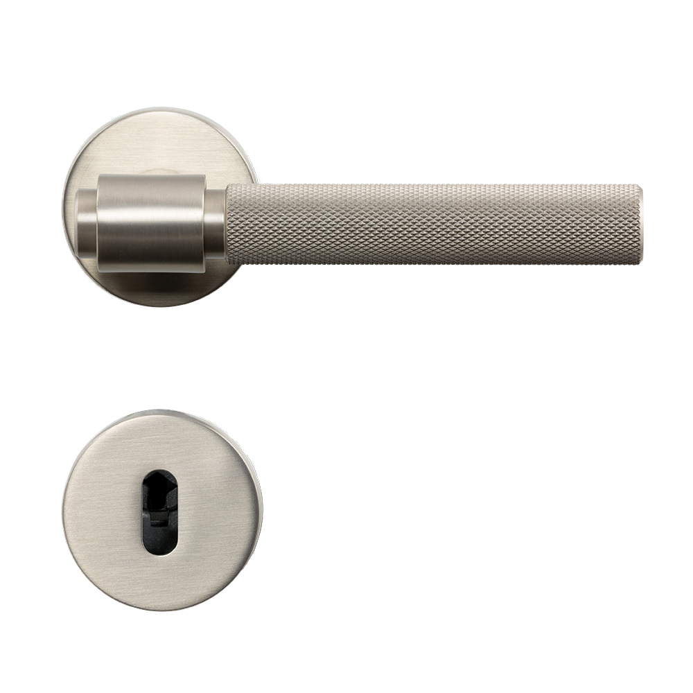 Door Handle Helix 200 - Scandinavian Standard - Stainless Steel Finish in the group Door handles / All Door Handles / Internal Door Handles at Beslag Online (751013-41)