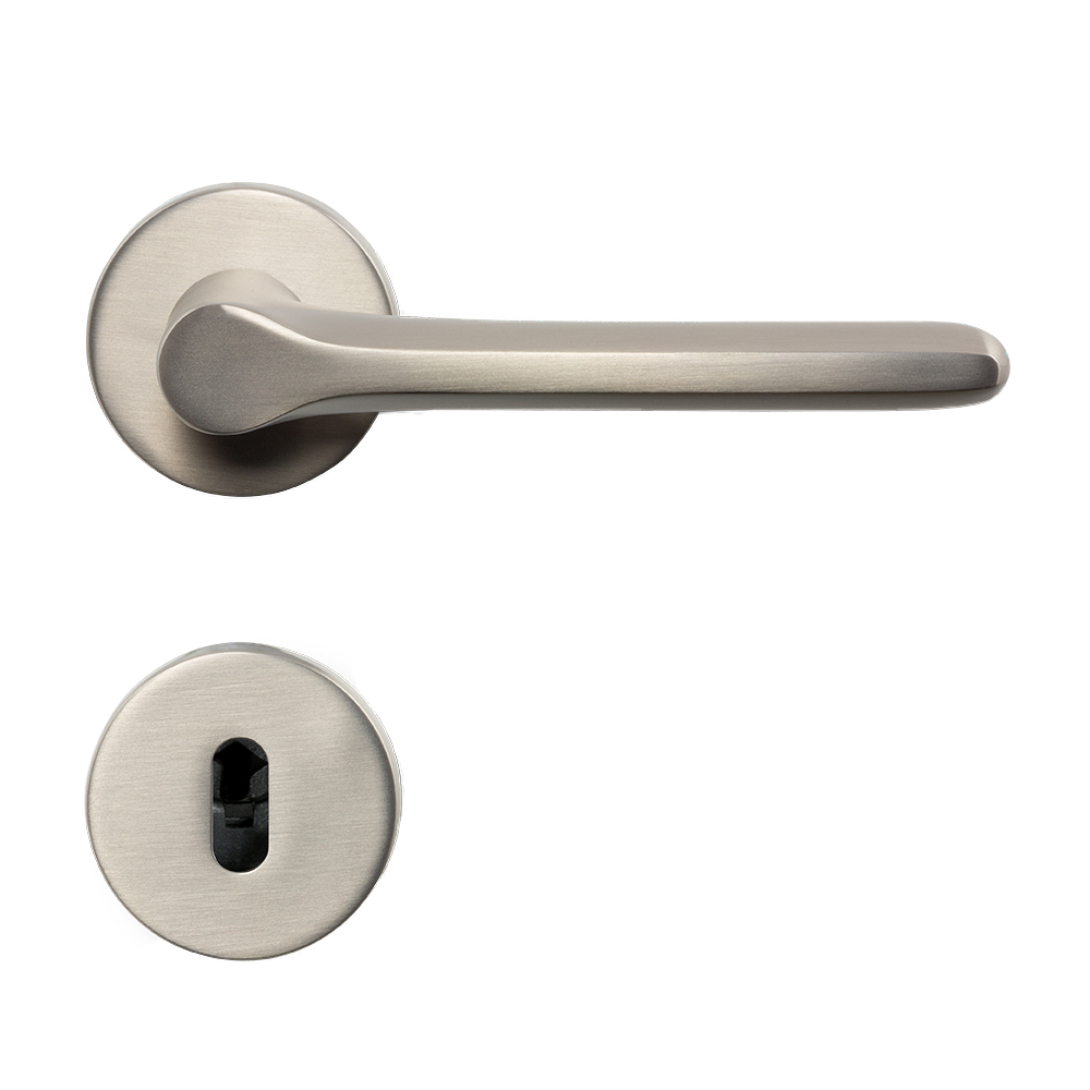 Door Handle Sintra - Scandinavian Standard - Stainless Steel Finish in the group Door handles / All Door Handles / Internal Door Handles at Beslag Online (752034-41)