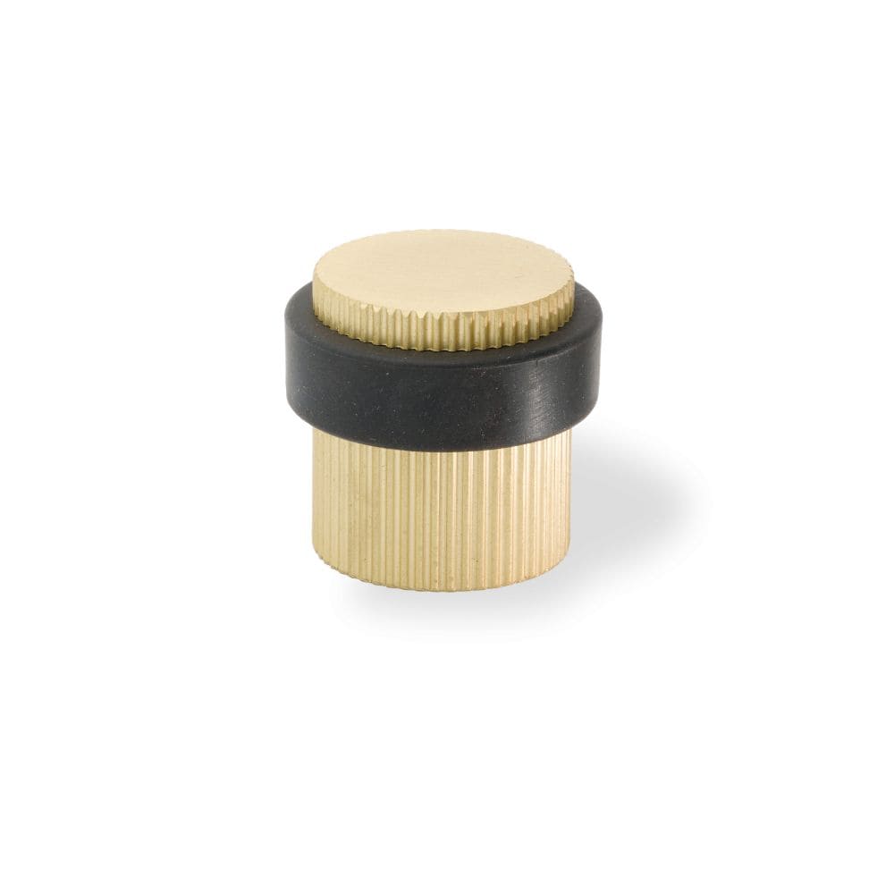 Door Stop Helix Stripe - Brass in the group Door handles / All Door Handles / Door Stops at Beslag Online (753112-41)