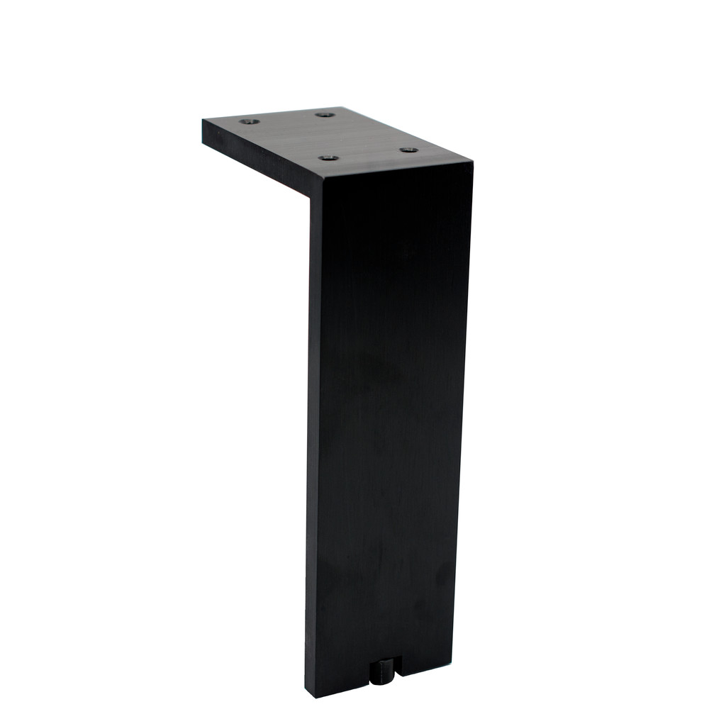 Furniture Feet Metal Stainless Steel Finish 100mm 