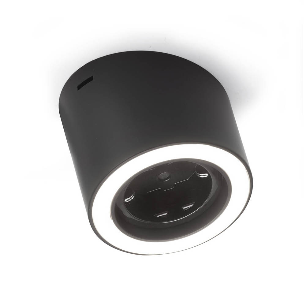 LED-Spot Unika - El-uttag - Svart i gruppen Belysning / All Belysning / LED Spotlights hos Beslag Online (972790)