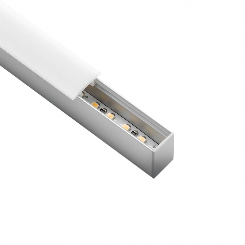 LED-Profile LD8104 - 2000mm - Aluminum in the group Lighting / All Lighting / LED Strip Lights at Beslag Online (973501)