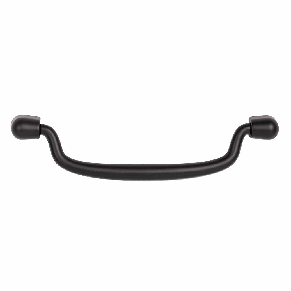 Handle Pendant - 128mm - Matte Black in the group Cabinet Handles / Color/Material / Black at Beslag Online (BO-10036)