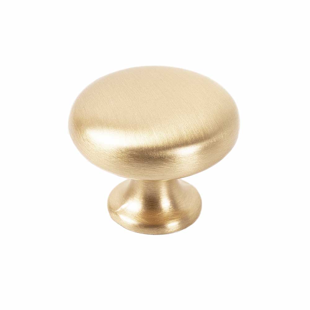 Cabinet Knob Duke - 32mm - Brushed Brass in the group Cabinet Knobs / Color/Material / Brass at Beslag Online (BO-10040)