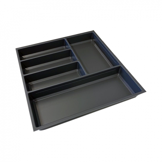 Cutlery Tray SKY - 500 - Dark Grey in the group Storage  / All Storage / Drawer Interior & Cutlery Drawers at Beslag Online (besticklada_sky_500_gra)