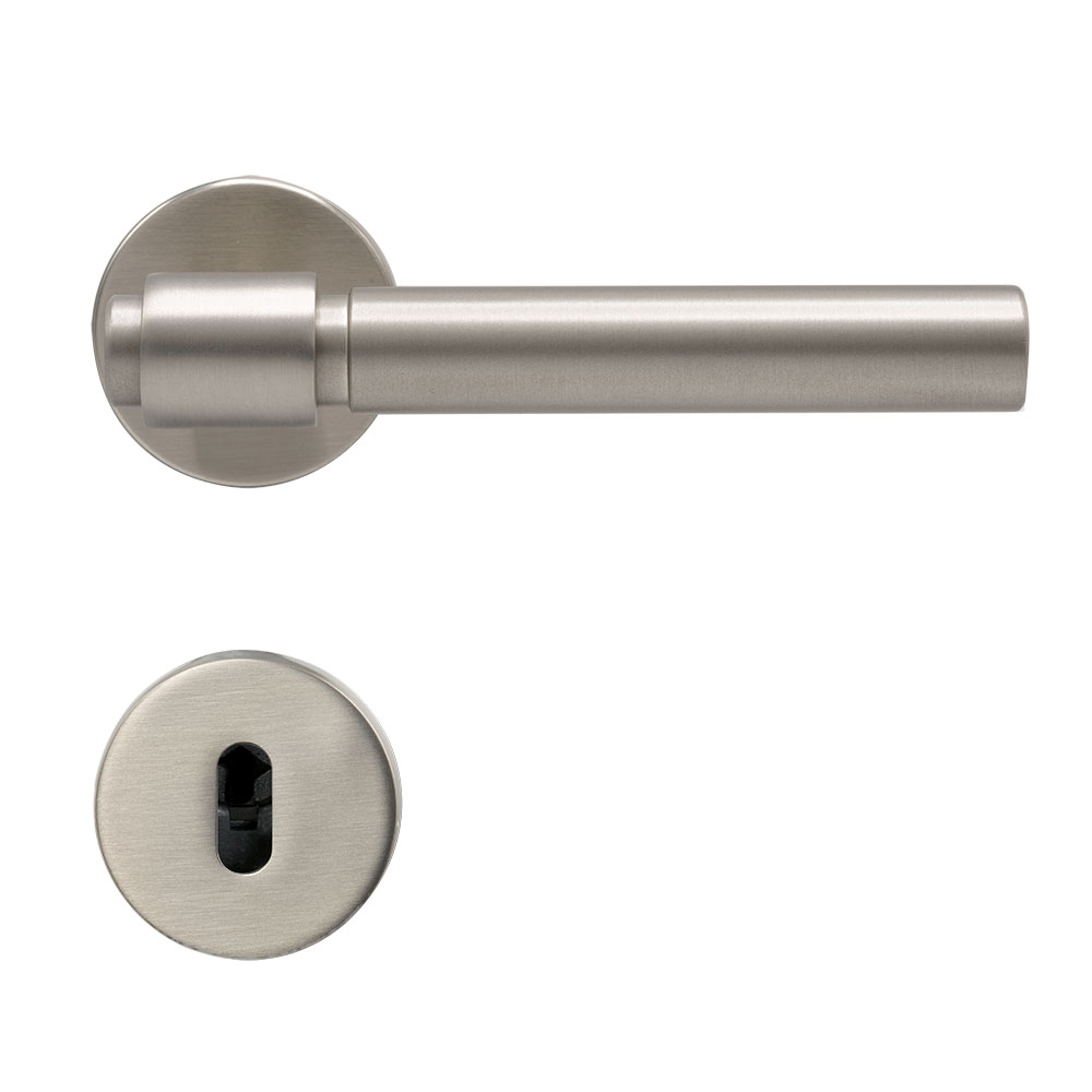 Door Handle Helix 200 Plain - Stainless Steel Finish in the group Door handles / Color/Material / Stainless at Beslag Online (dht-plain-rf)