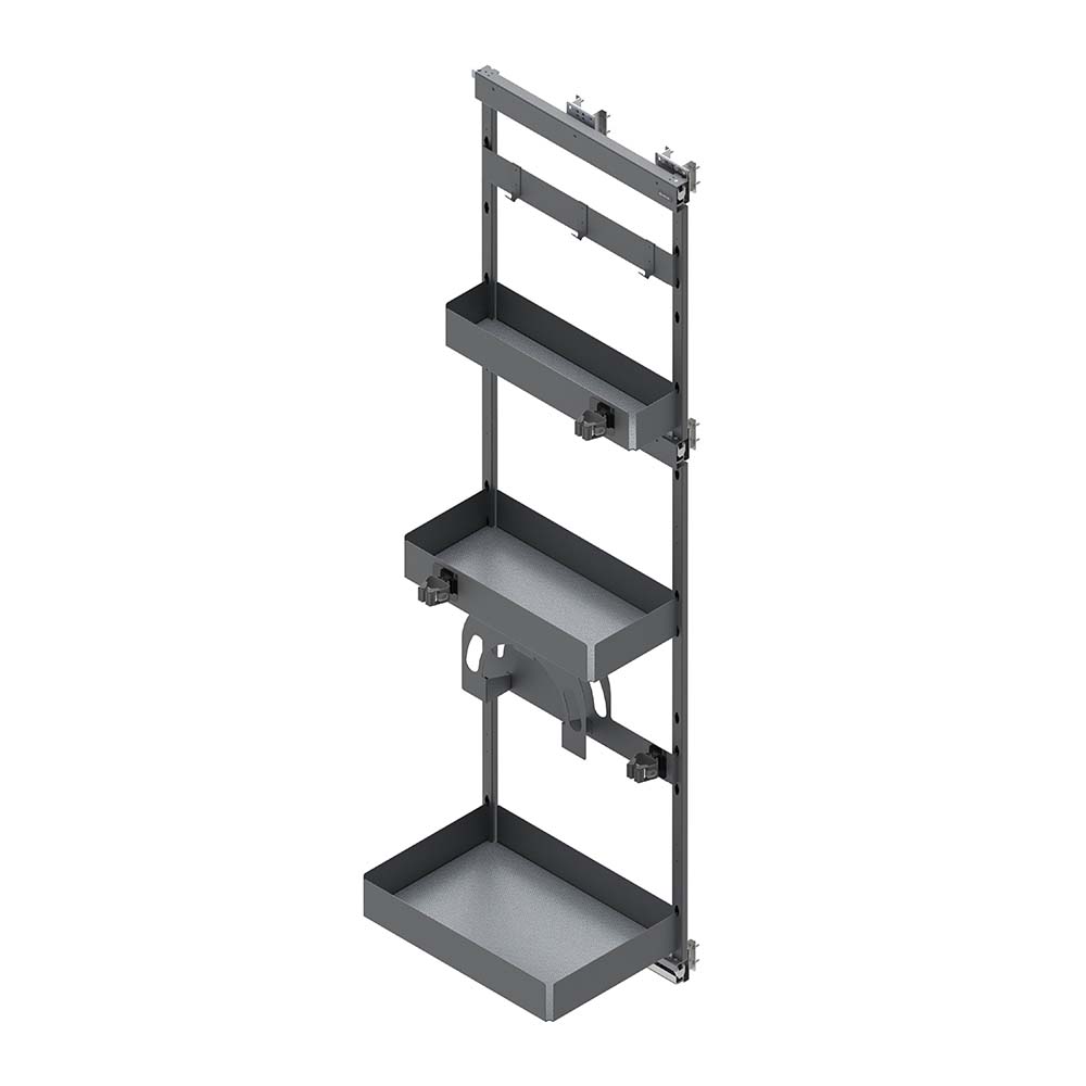 Cleaning Cabinet Extract - Deluxe - Dark Grey