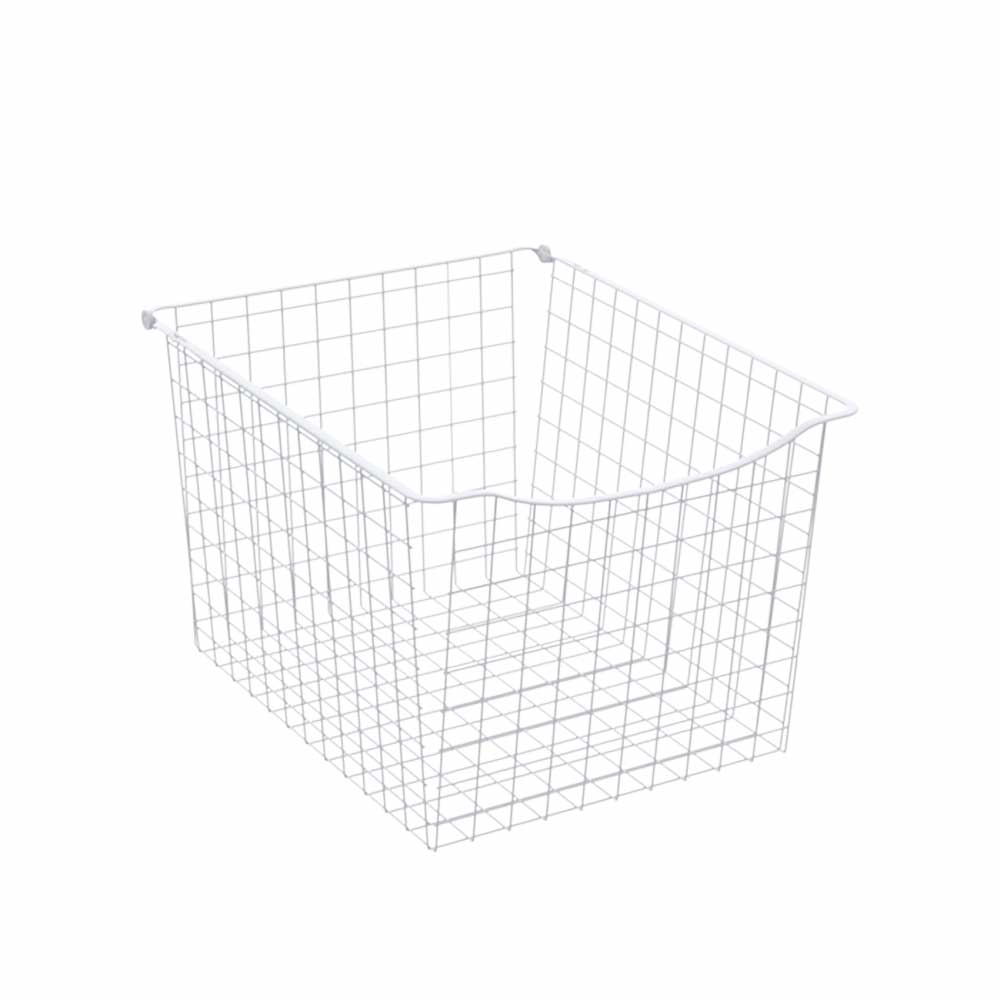 Wire Basket 330 - White in the group Storage  / All Storage / Cupboard Interior at Beslag Online (for-tradback330-vit)