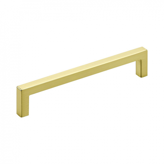 Handle 0143 - Brushed Brass in the group Cabinet Handles / Color/Material / Brass at Beslag Online (handtag-0143-b.assing)