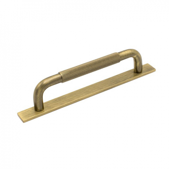 Handle Helix/Back Plate - Antique Bronze in the group Kitchen Handles / Color/Material / Antique at Beslag Online (helix-bricka-a.brons)