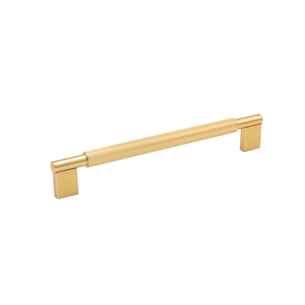 Handle Arpa - Brushed Brass in the group Kitchen Handles / Color/Material / Brass at Beslag Online (htg-arpa-massing)
