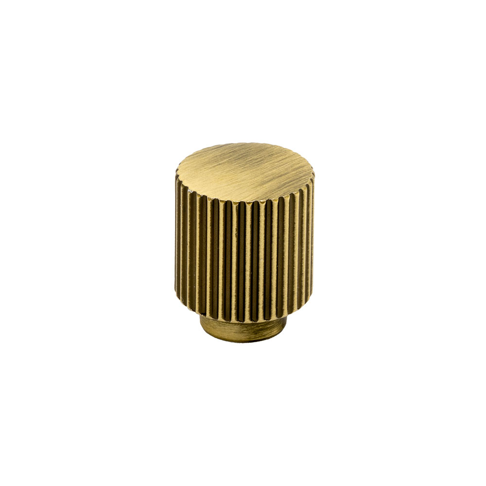 Cabinet Knob Helix Stripe - Antique Bronze in the group Cabinet Knobs / Color/Material / Antique at Beslag Online (kn-helixstripe-antik)