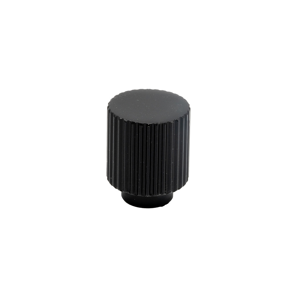 Cabinet Knob Helix Stripe - Matte Black in the group Cabinet Knobs / Color/Material / Black at Beslag Online (kn-helixstripe-mattsvart)