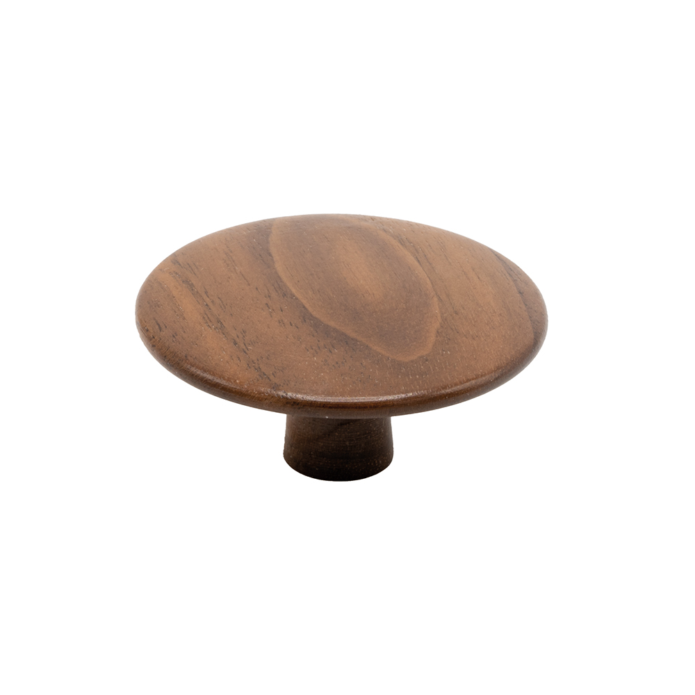 Cabinet Knob Split - Walnut in the group Cabinet Knobs / Color/Material / Wood at Beslag Online (kn-split-valnot)