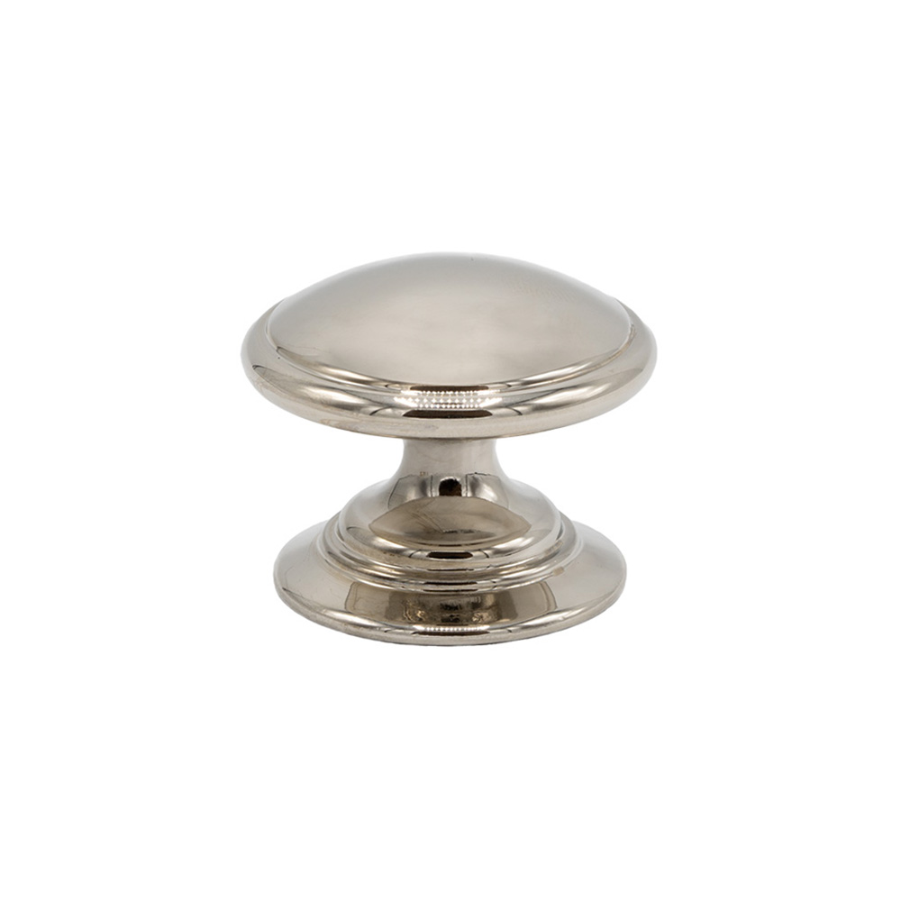 Cabinet Knob 24466 - Nickel Plated in the group Cabinet Knobs / Color/Material / Chrome at Beslag Online (knopp-24466-krom)