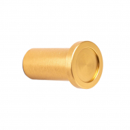 Hook Round - Brushed Brass