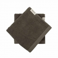 Towel Solid - 50X100cm - Army 2pack