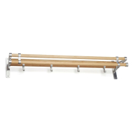 Hat Rack Elegant Plus - 1000mm - Oak/Aluminium