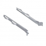 Roller Rail 500/16 - Right & Left - 224/256mm - Silver