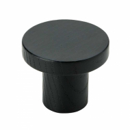 Cabinet Knob Circum - 48mm - Black