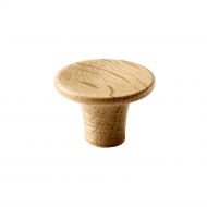 Cabinet Knob Tuba - Oak