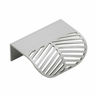Profile Handle Edge Filigree - 60mm - Stainless Steel Finish