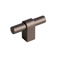 Cabinet Knob T Trace - Dark Bronze