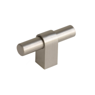 Cabinet Knob T Trace - Stainless Steel Look