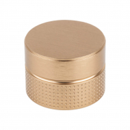 Cabinet Knob Point - Ø40mm - Brushed Brass