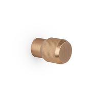 Knob Brooklyn Ø20mm - Dark Brushed Brass