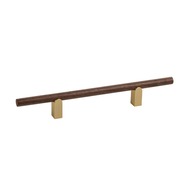 Handle Kumo Wood - Walnut/Brushed Brass