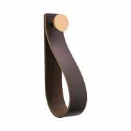 Loop Strap - Brown Leather/Copper