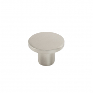 Cabinet Knob Como - Stainless Steel Finish