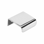 Edge Pull Lip - 40mm - Polished Chrome