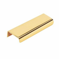 Edge Pull Lip - 120mm - Polished Brass