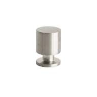 Cabinet Knob Solo - 21mm - Brushed Stainless