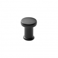 Cabinet Knob Gate - 18mm - Matte Black 