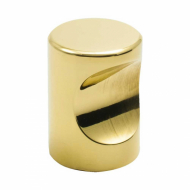 Cabinet Knob Haga - Polished Untreated Brass