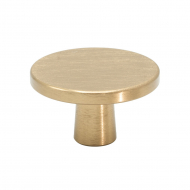 Cabinet Knob Plato - Brushed Brass