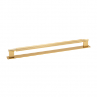 Handle Arpa/Back Plate - 320mm - Brushed Brass
