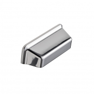 Bin Pull Equester - 64mm - Nickel-Plated