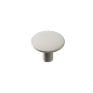 Cabinet Knob Tango - 30mm - Glossy Dusty Creme